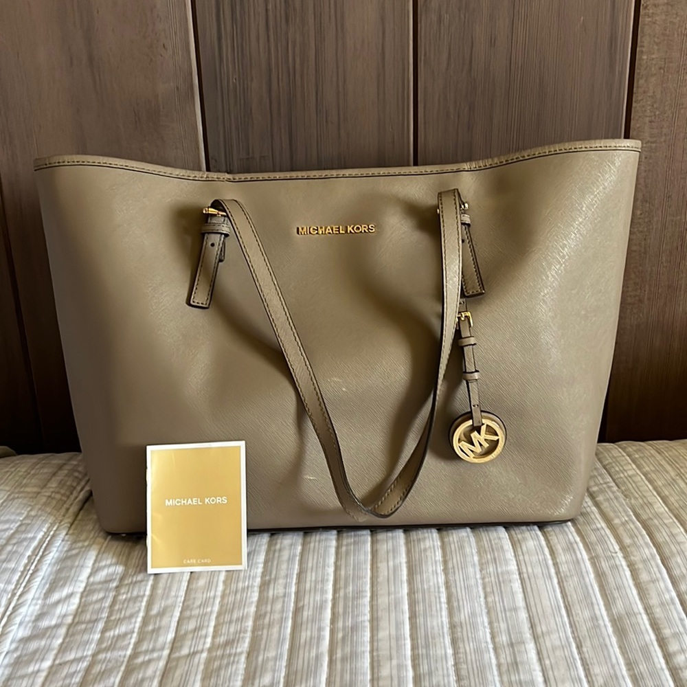 Beige Michael Kors Tote bag
